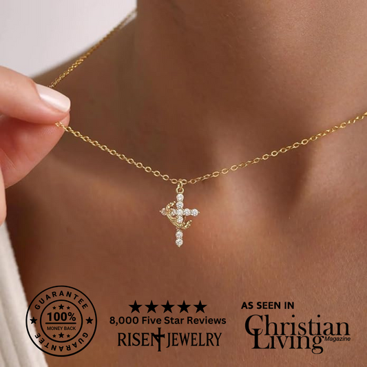 Cross & Crown Necklace